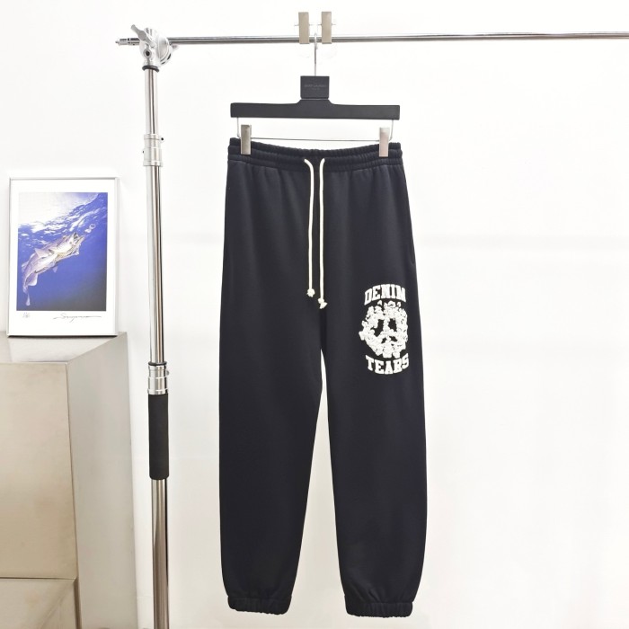 1:1 quality version classic logo university sweatpants