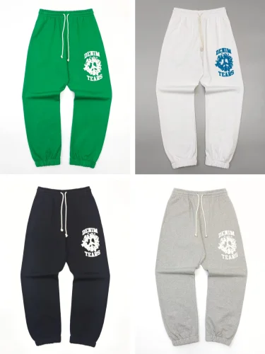 1:1 quality version classic logo university sweatpants