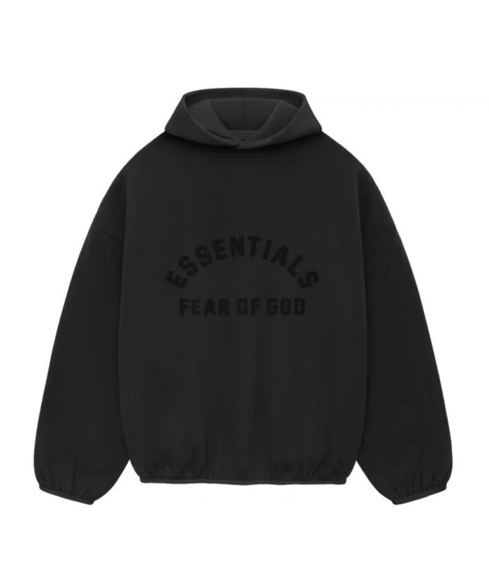 1:1 quality version Curved three-dimensional silicone letter logo Hoodie 3 colors