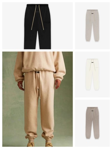 1:1 quality version Cloud Series 3-D Silicone Alphabet Logo Drawstring Sweatpants 5 colors