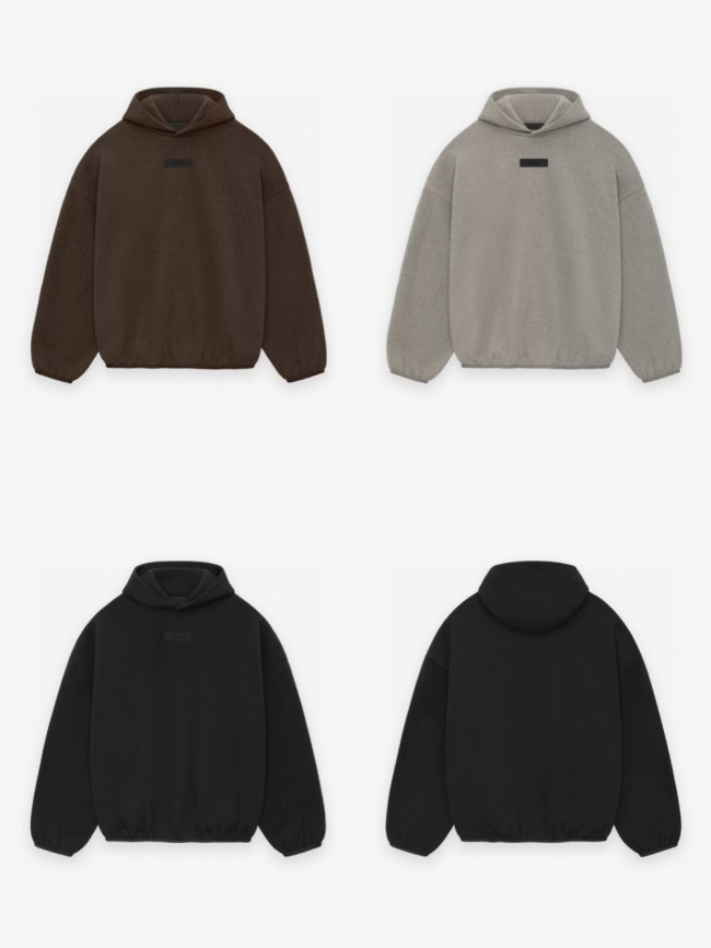 1:1 quality version Three-dimensional rubber label letter LOGO Hoodie & Sweatpants Set 3 colors