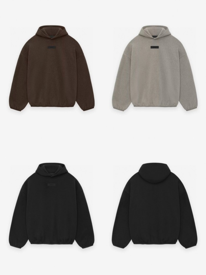 1:1 quality version Three-dimensional rubber label letter LOGO Hoodie & Sweatpants Set 3 colors