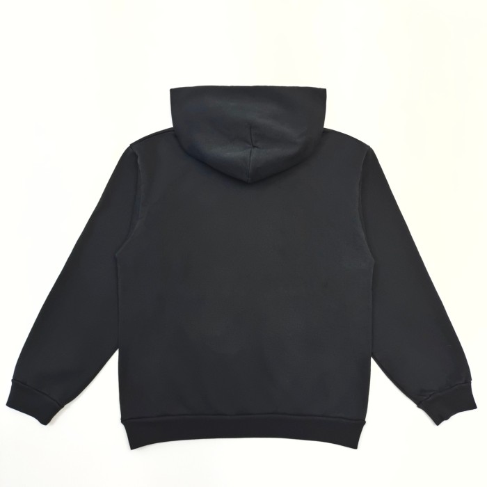 1:1 quality version Embroidered Logo Solid Color Hoodie