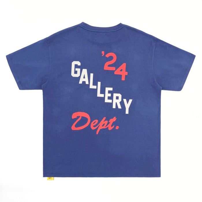 1:1 quality version Chest White Letter Boxing Gloves Print Tee 2 colors