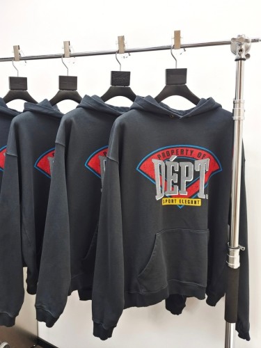 1:1 quality version Red Fan Letter Printed Hoodie