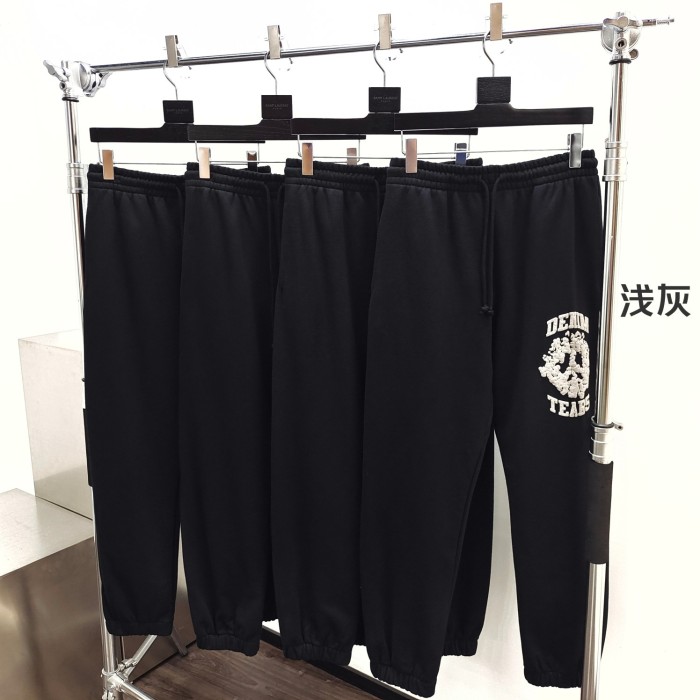 1:1 quality version Colorblocked Foam Kapok Monogrammed Hoodie & Sweatpants Set 4 colors