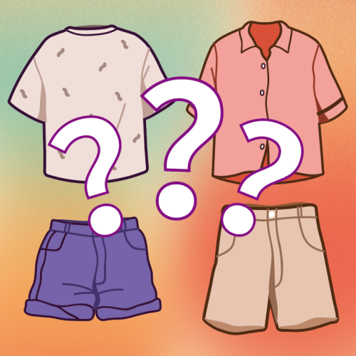 add $5 get 1 random shorts or tee