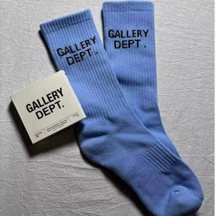 Vintage monogrammed embroidered cotton athletic socks 15 colors