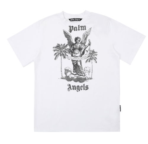 Angel Statue Letter Print tee 3 colors