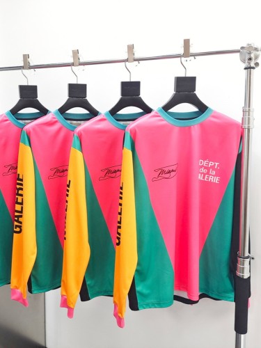 1:1 quality version MIA Colorblock Print Long Sleeve T-Shirt