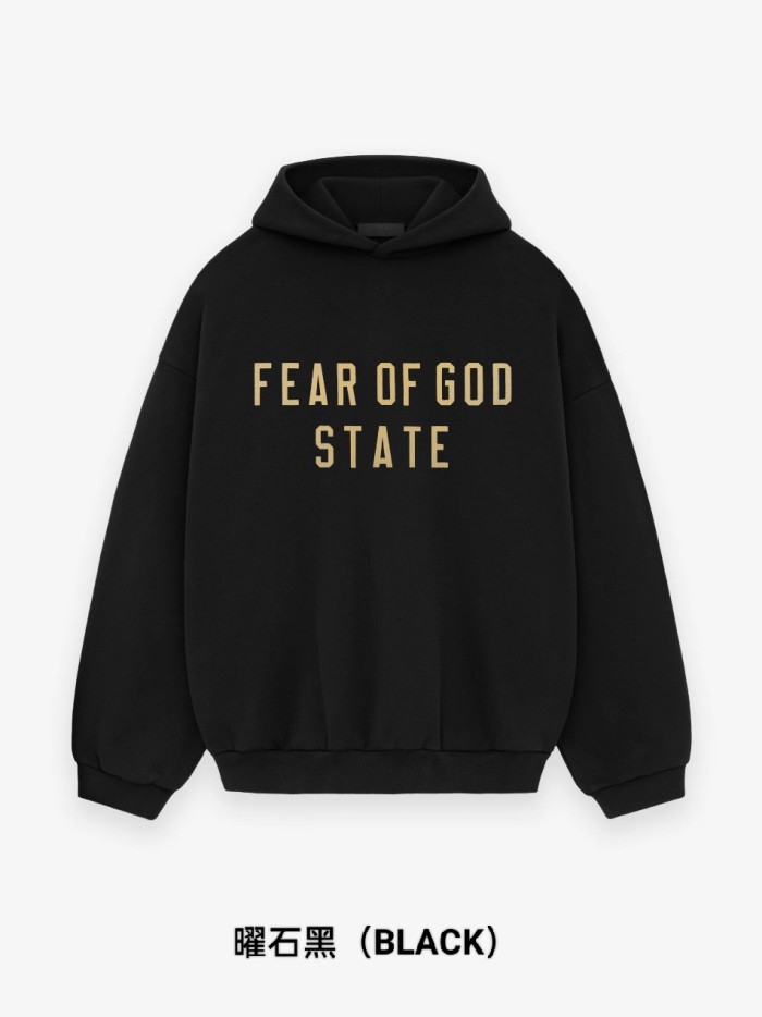 [buy more save more]1:1 quality version STATE monogrammed logo Hoodie 3 colors