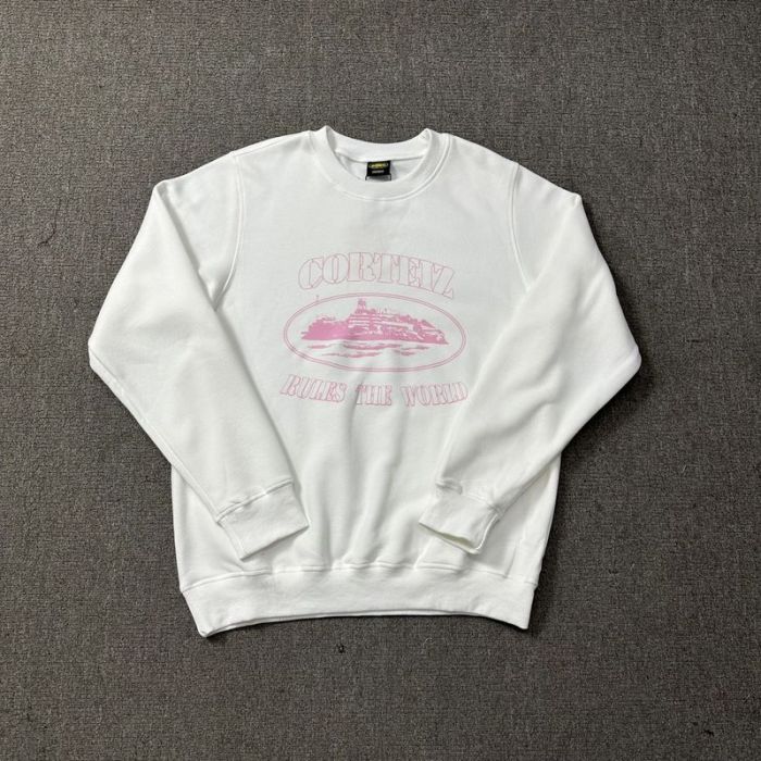 Sailboat Letter Print Loose Sweatshirt 12 colors