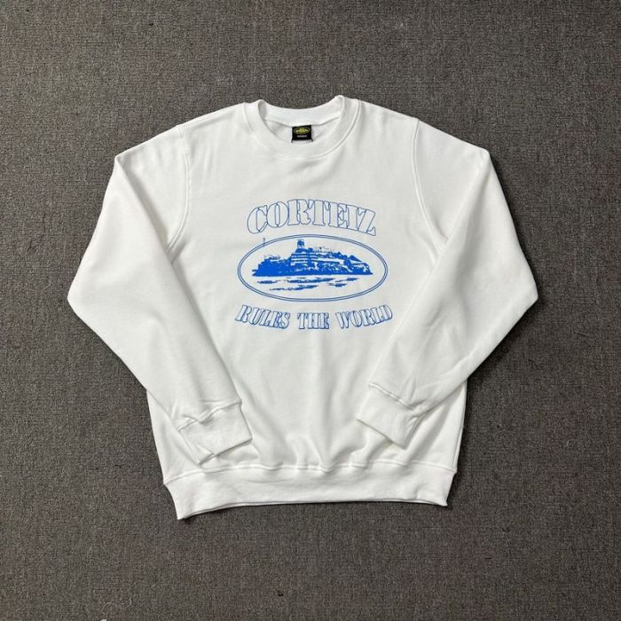 Sailboat Letter Print Loose Sweatshirt 12 colors