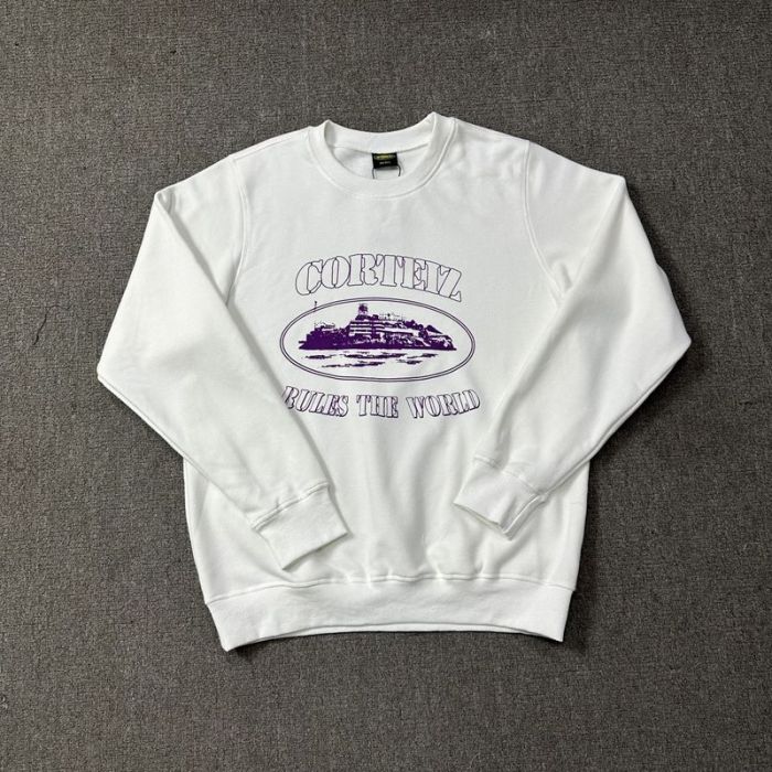 Sailboat Letter Print Loose Sweatshirt 12 colors
