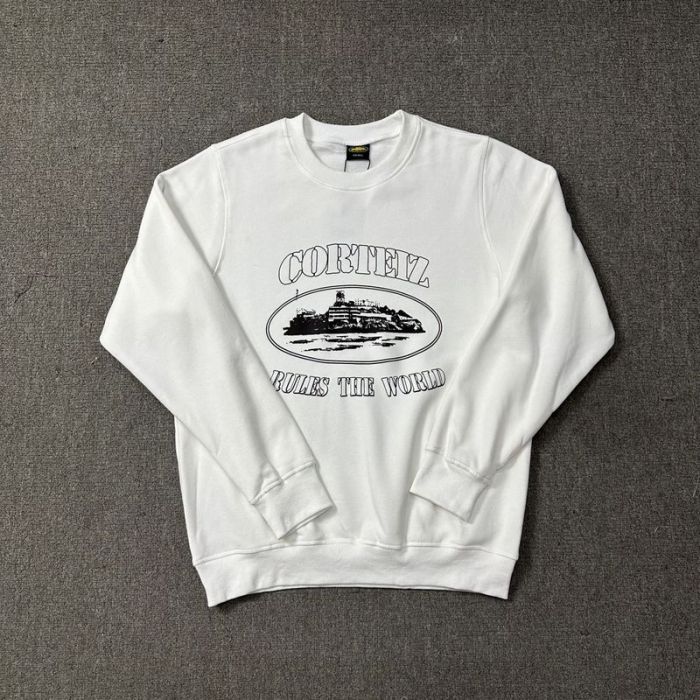 Sailboat Letter Print Loose Sweatshirt 12 colors