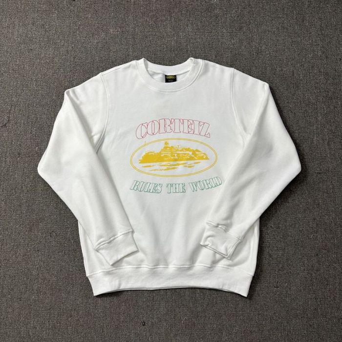 Sailboat Letter Print Loose Sweatshirt 12 colors