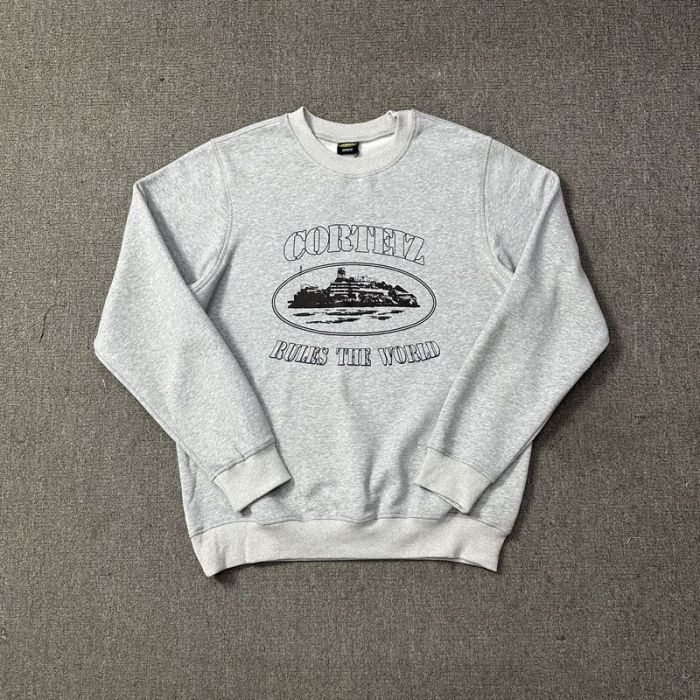 Sailboat Letter Print Loose Sweatshirt 12 colors