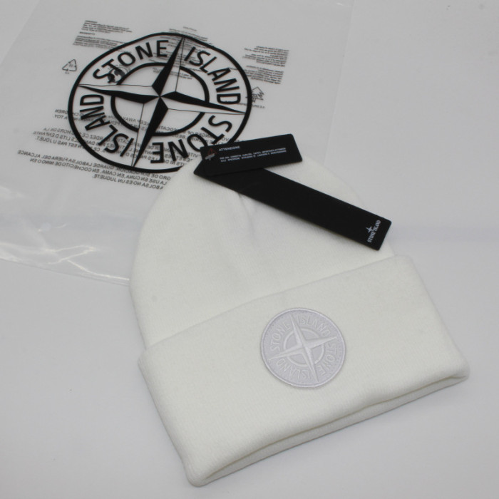 Classic Solid Color Embroidered Logo Ski Knit Cold Beanie 4 colors