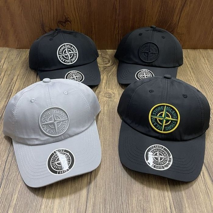 Embroidered large logo baseball cap 4 colors