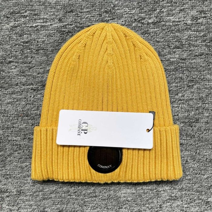 Solid Color Single Goggle Warm Knit Beanie 4 colors