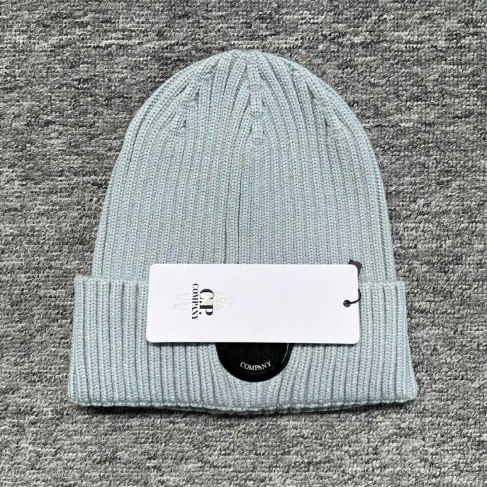 Solid Color Single Goggle Warm Knit Beanie 4 colors