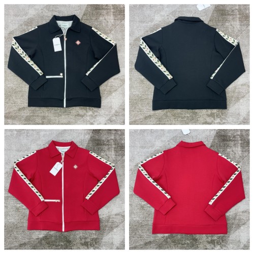 1:1 quality version Zipper Pocket Webbing Patchwork Jacket & pants set 2 colors