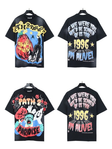 1996 Halloween Elements Printed Aged Washed Version Tee 2 colors