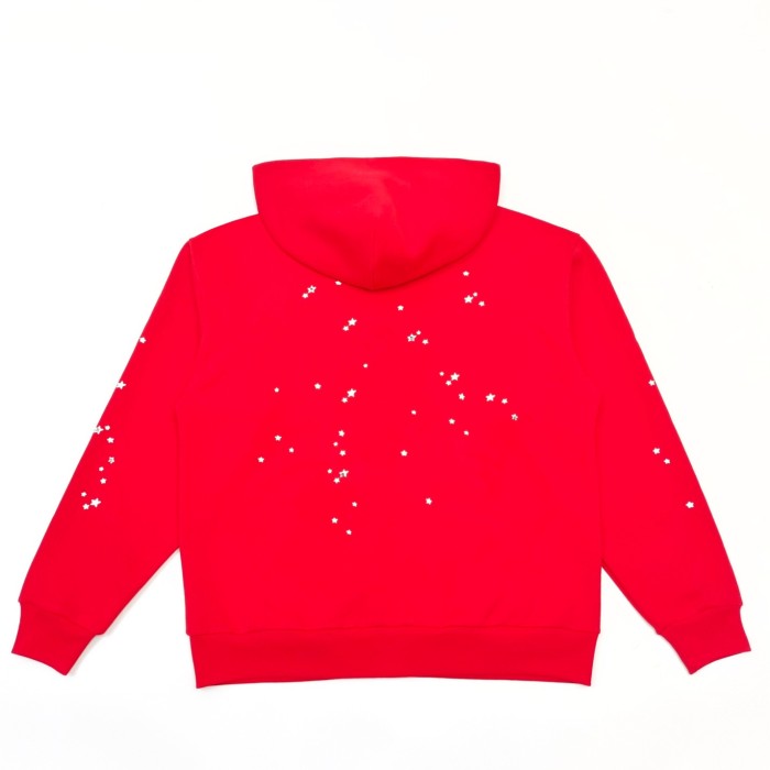 [Big & Tall for weights up to 220 lbs]1:1 quality version Atlanta Red Zipper Hoodie & Pants Set