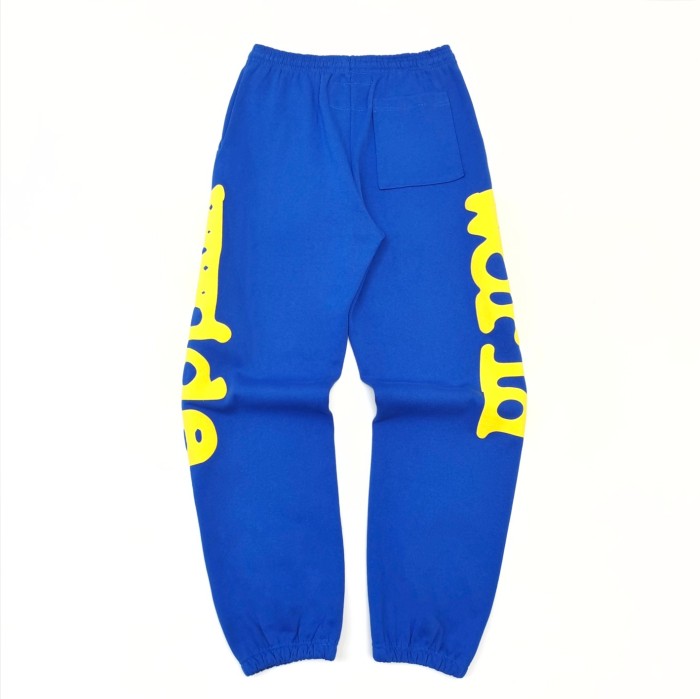 1:1 quality version Yellow Large Star Letter  Foam Print Hoodie & Pants Set