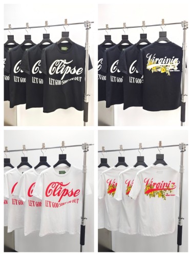 1:1 quality version 5th Anniversary Clipse Print tee 2 colors