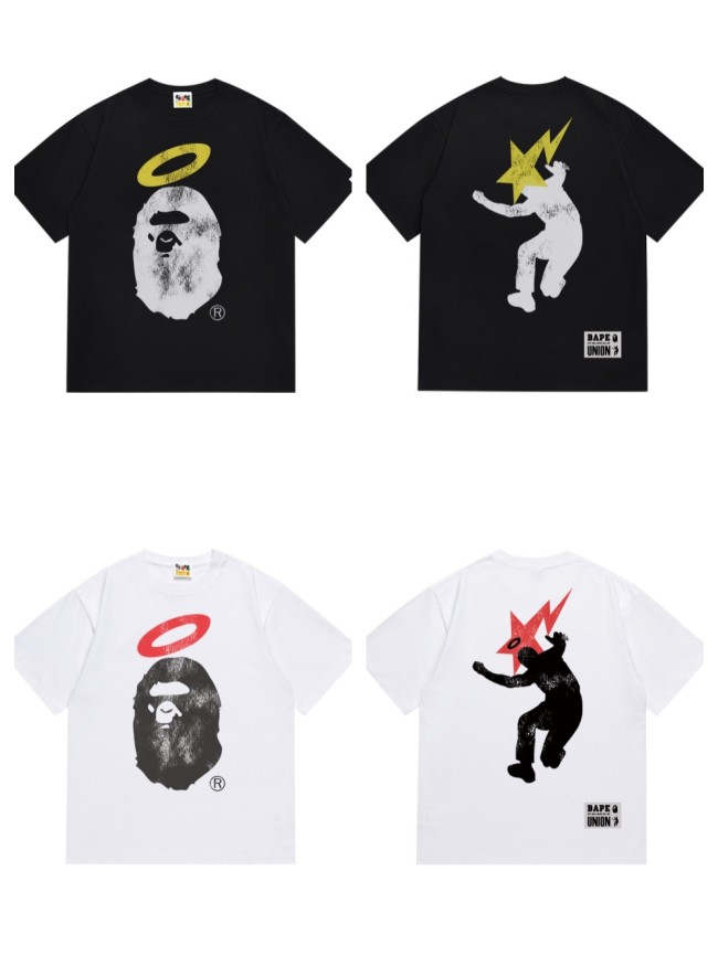 Co-branded 30th Anniversary Ape Head Vintage Tee 2 colors