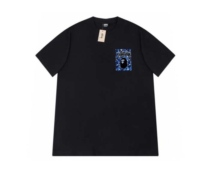 STU Co-Branded Camouflage Ape Head Tee 2 colors