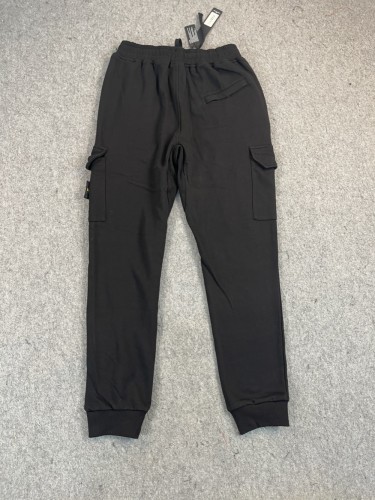 [buy more save more] Pocket Badge Embroidery Solid Color Drawstring Sweatpants
