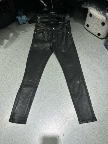 1:1 quality version Waxed Layers Diablo Style Jeans