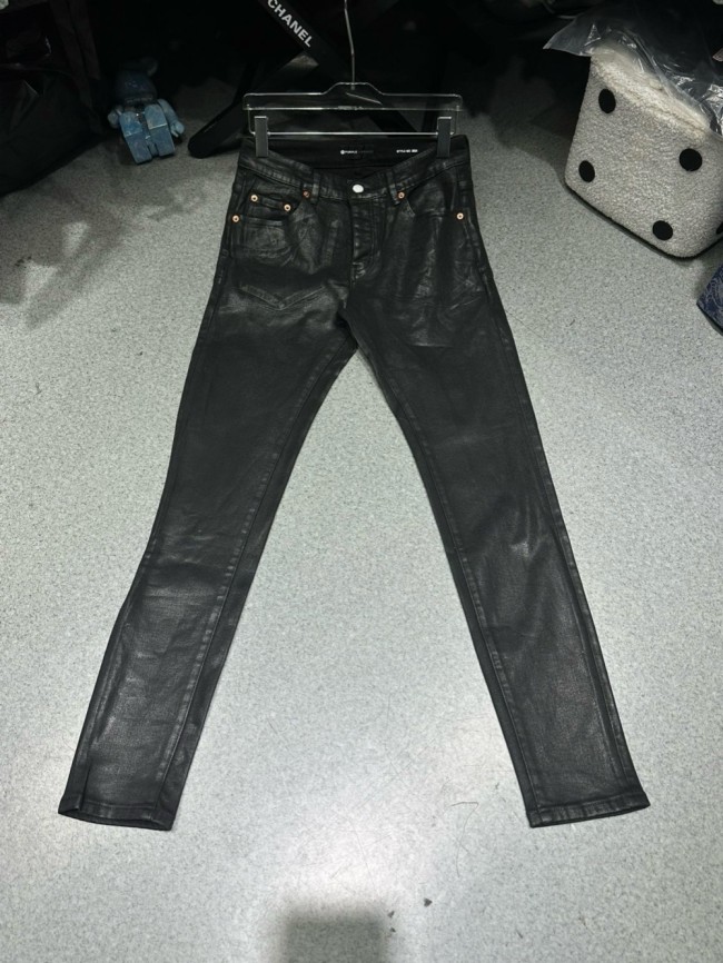 1:1 quality version Waxed Layers Diablo Style Jeans