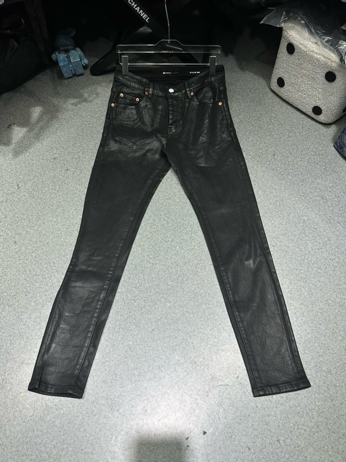 1:1 quality version Waxed Layers Diablo Style Jeans