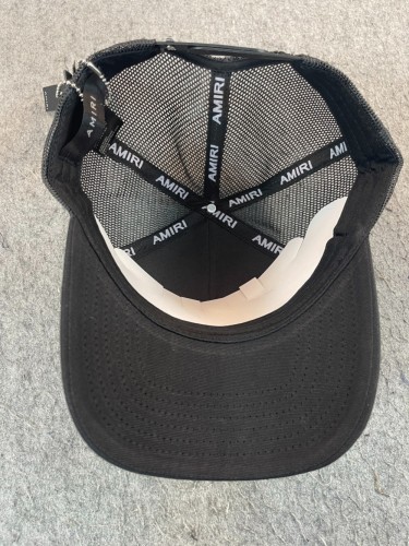 White Alphanumeric Embroidered Mesh Cap