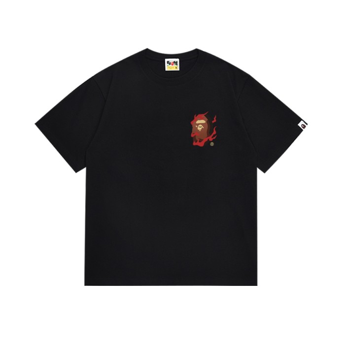 Convenience store behind the flaming ape head Mt. Fuji Tee 2 colors