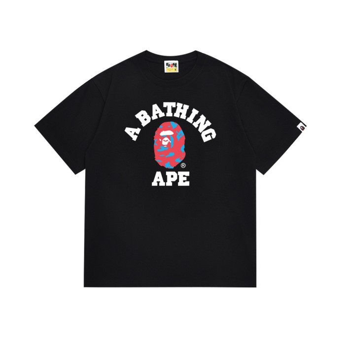 Knockout Camo Ape Small Head Print Tee 4 colors