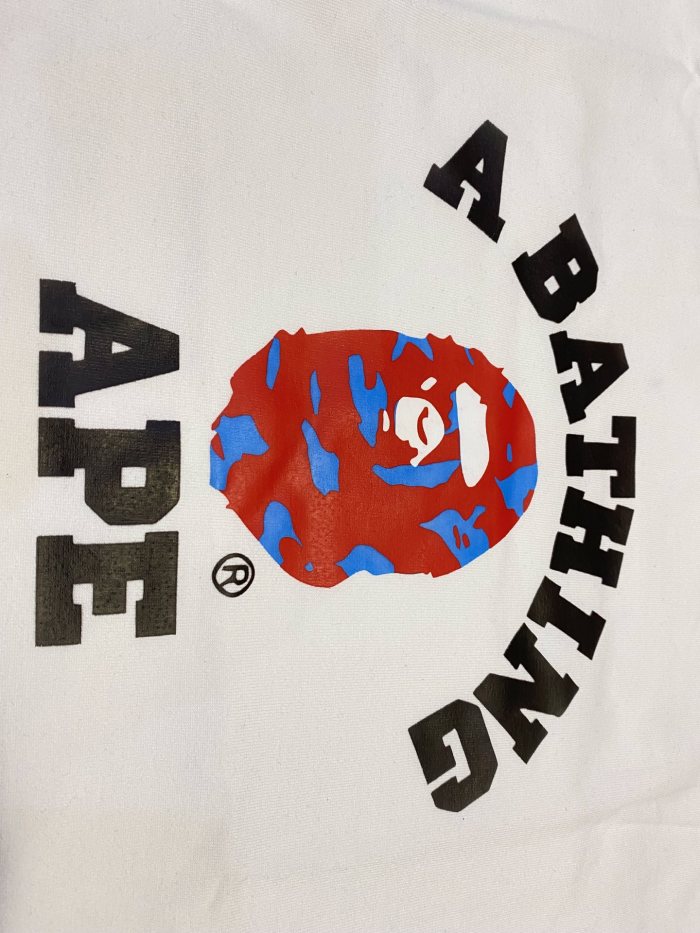 Knockout Camo Ape Small Head Print Tee 4 colors