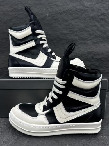 1:1 quality version Big Hook Inverted Triangle Thick Sole High Top Boots