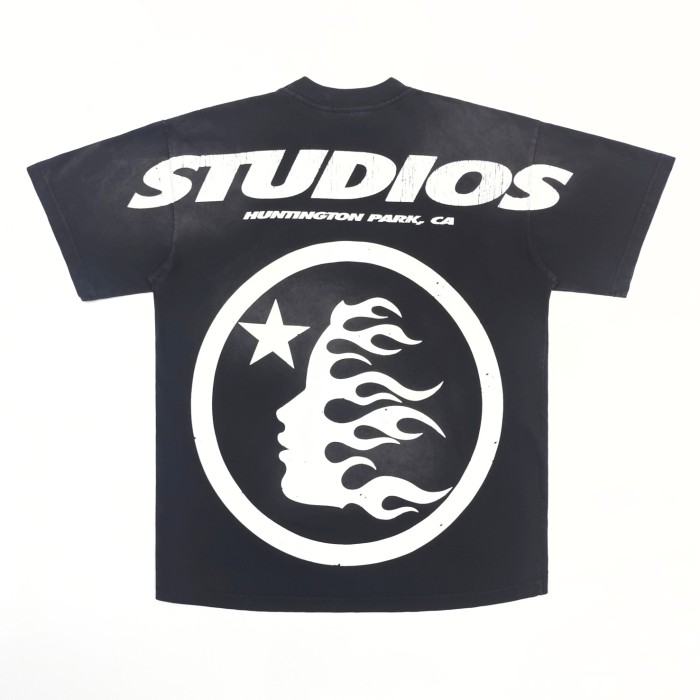 [Big & Tall for weights up to 260 lbs]1:1 quality version Sideways Goddess Logo Large Letter Washed Tee with NFC tag