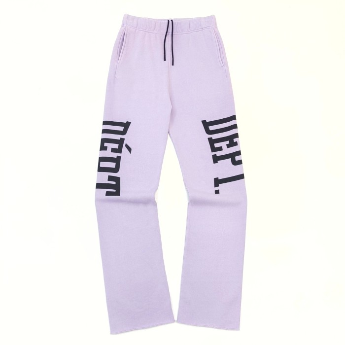 [buy more save more]1:1 quality version Left and Right Black Logo Wide Leg Pants