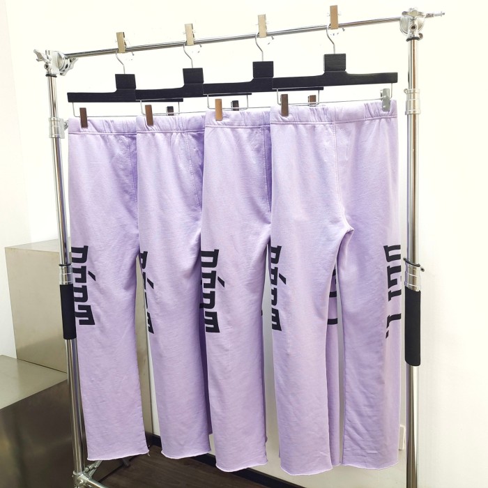 [buy more save more]1:1 quality version Left and Right Black Logo Wide Leg Pants