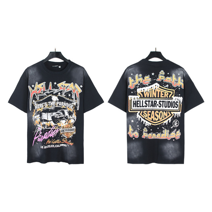 Storm Eagle Wings Letter Print Tee
