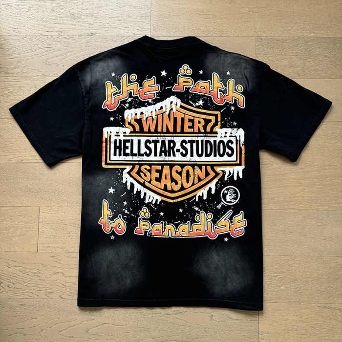 Storm Eagle Wings Letter Print Tee
