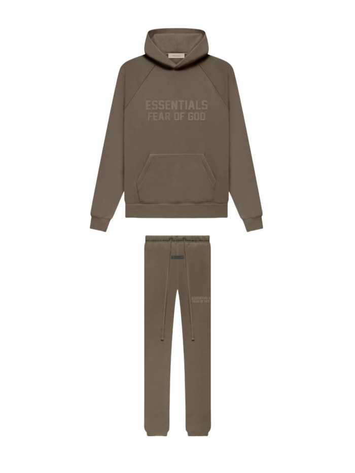 1:1 quality version Cubic Double Flocked Letter Logo Hoodie & Sweatpants Set 6 colors