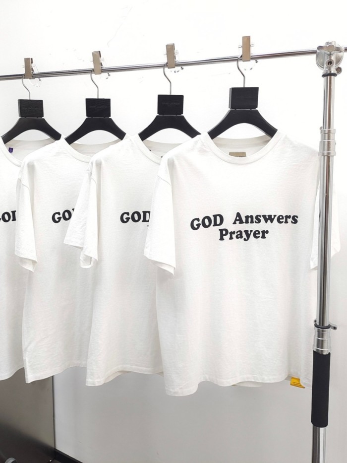 1:1 quality version Prayer Letter Print Tee
