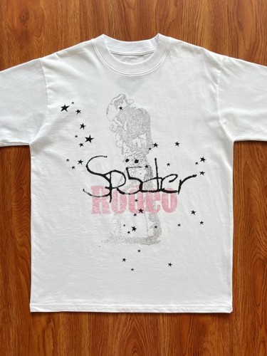 Co-branded global tour peripheral cotton tee