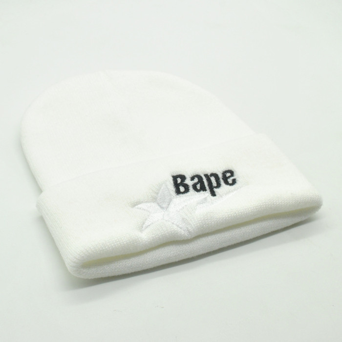 Lightning Star Letter Embroidered Knit Beanie 9 colors